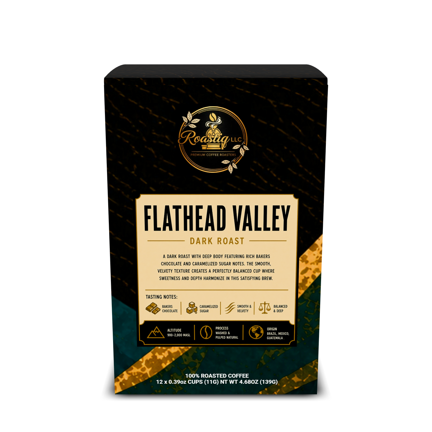 Flathead Valley Dark Roast Pods
